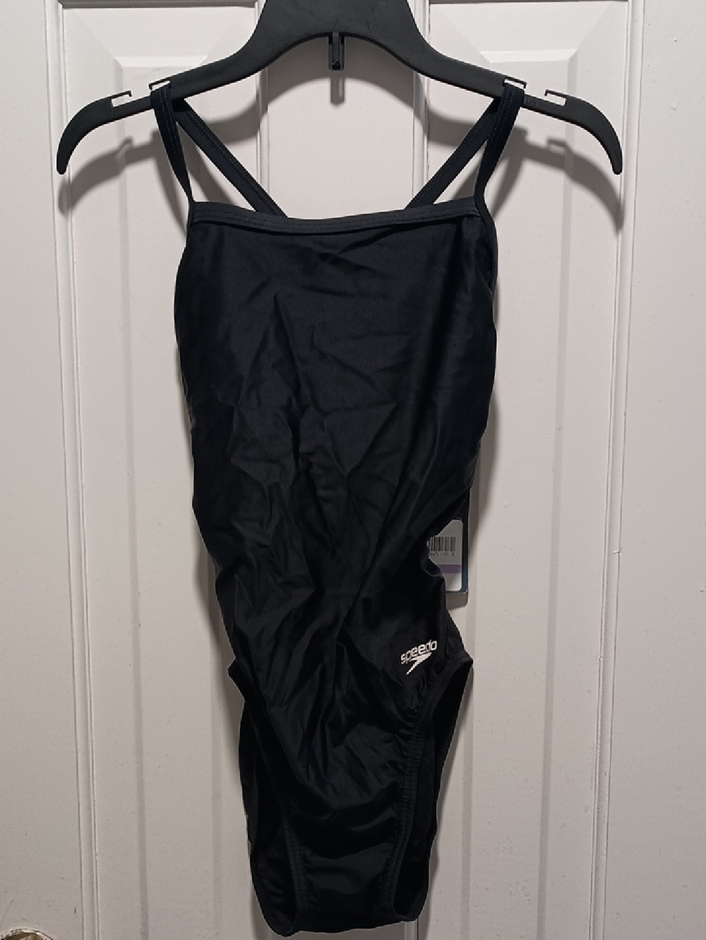 Set Of 2 Speedo Black And Navy Blue One-Piece Swimsuit